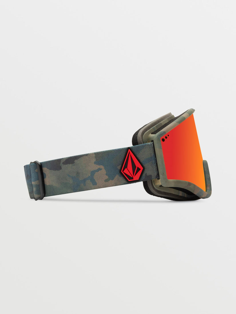 Yae Cloudwash Camo Goggle (+ Bonus Lens - Yellow) - RED CHROME (VG0723506_RDCH) [1]