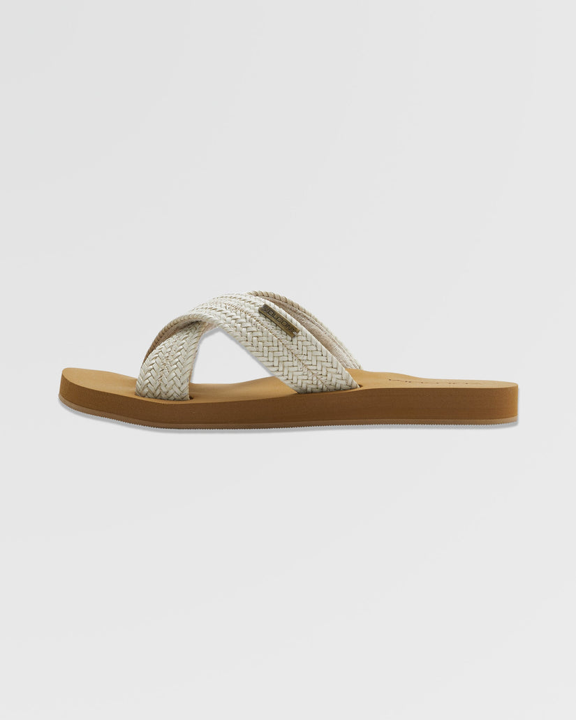 Volcom Double Cross Sandals - CREAM