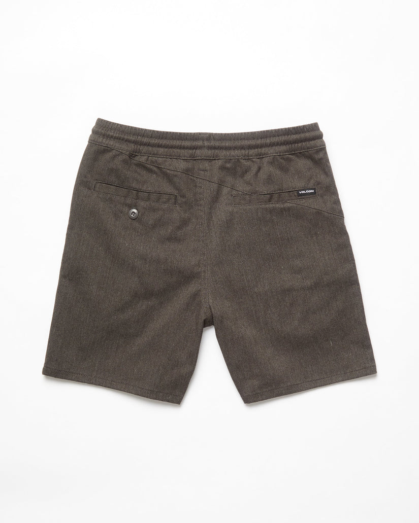 Frickin Elasticated Waist Short - CHARCOAL HEATHER - (KIDS)