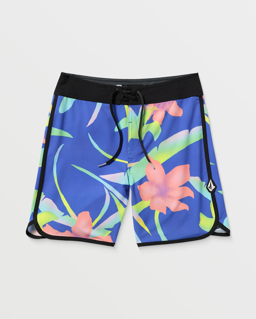 Mod Infuse Scallop Boardshort - ELECTRIC BLUE - (KIDS)