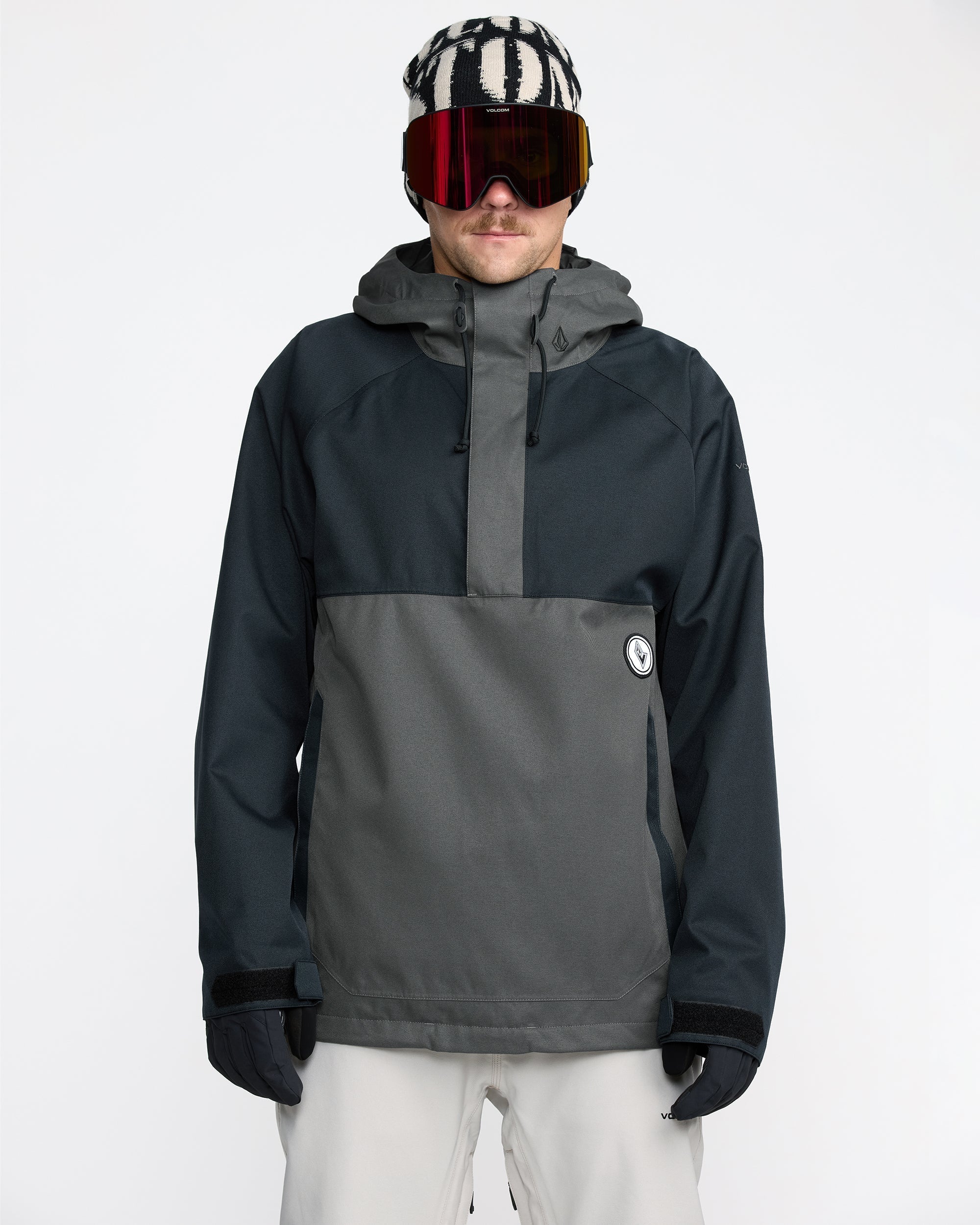 Hossegor 20K Jacket - Black - Men - Volcom UK – Volcom United Kingdom