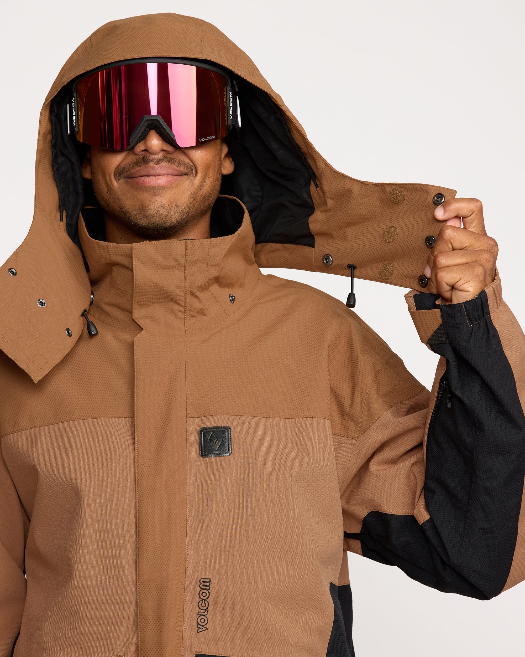 Kleveland Jacket - Terra Brown - Men - Volcom UK – Volcom United