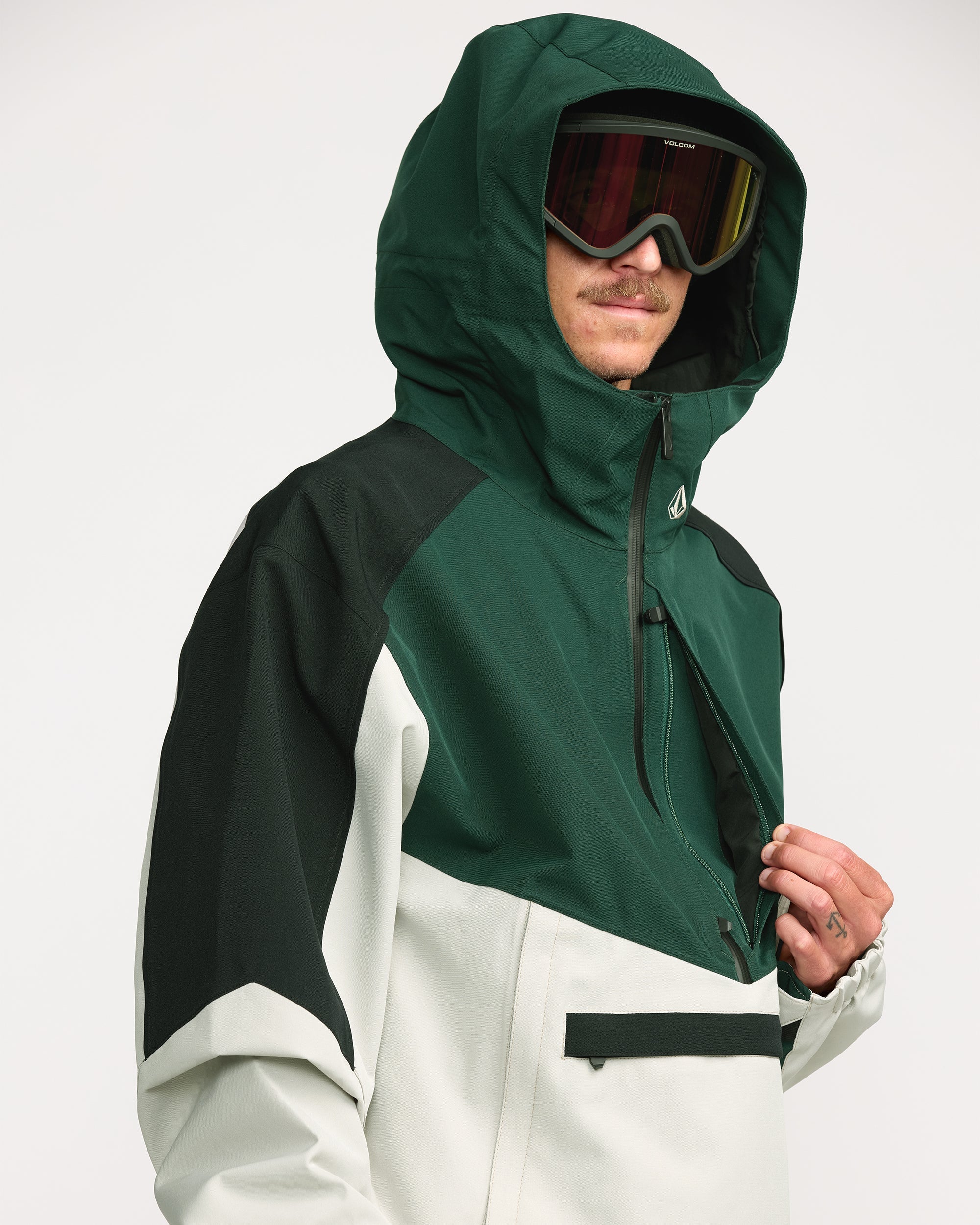 Brighton Jacket - Stone - Men - Volcom UK – Volcom United Kingdom