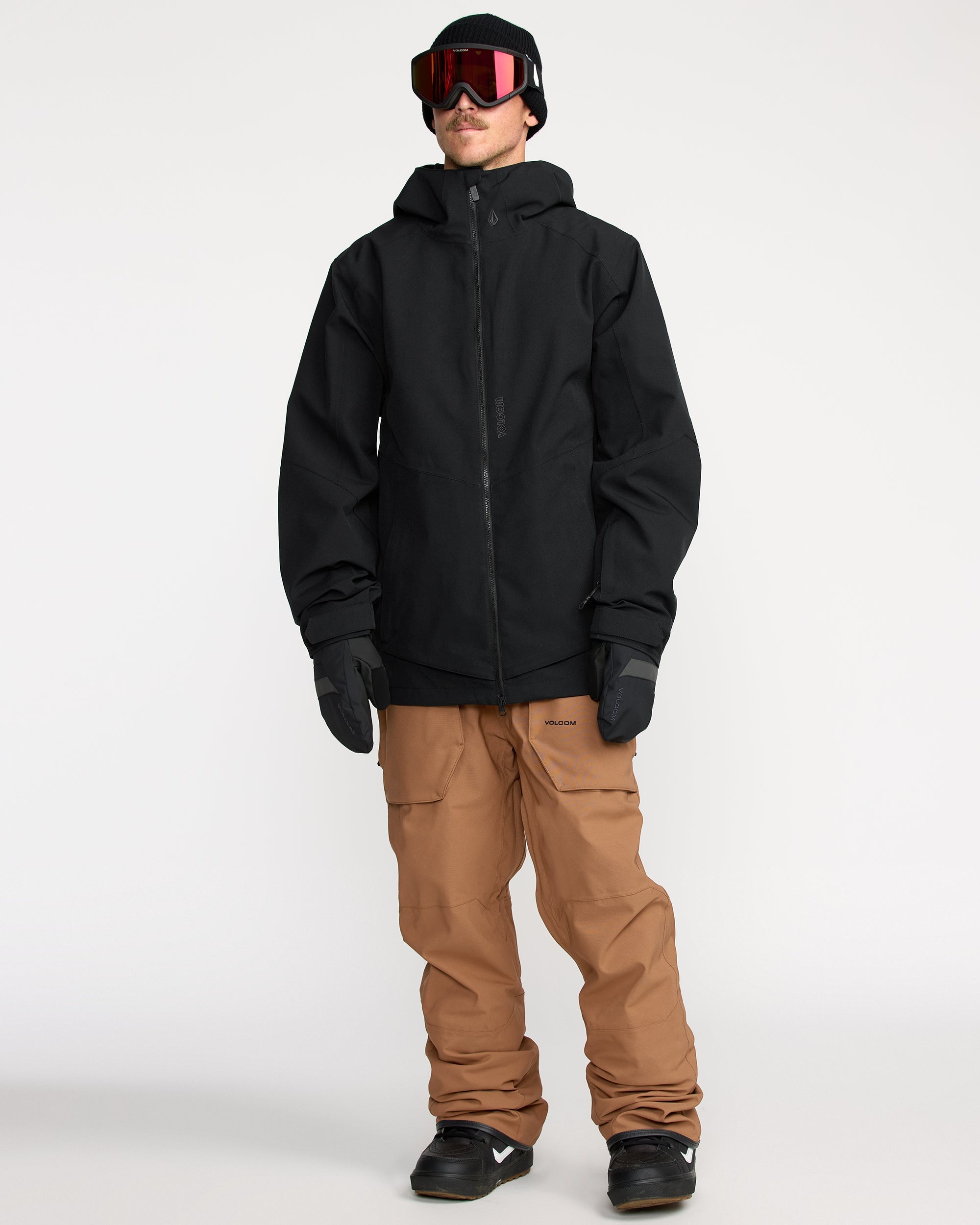 Brighton Full Zip Jacket - Black - Men - Volcom UK – Volcom United