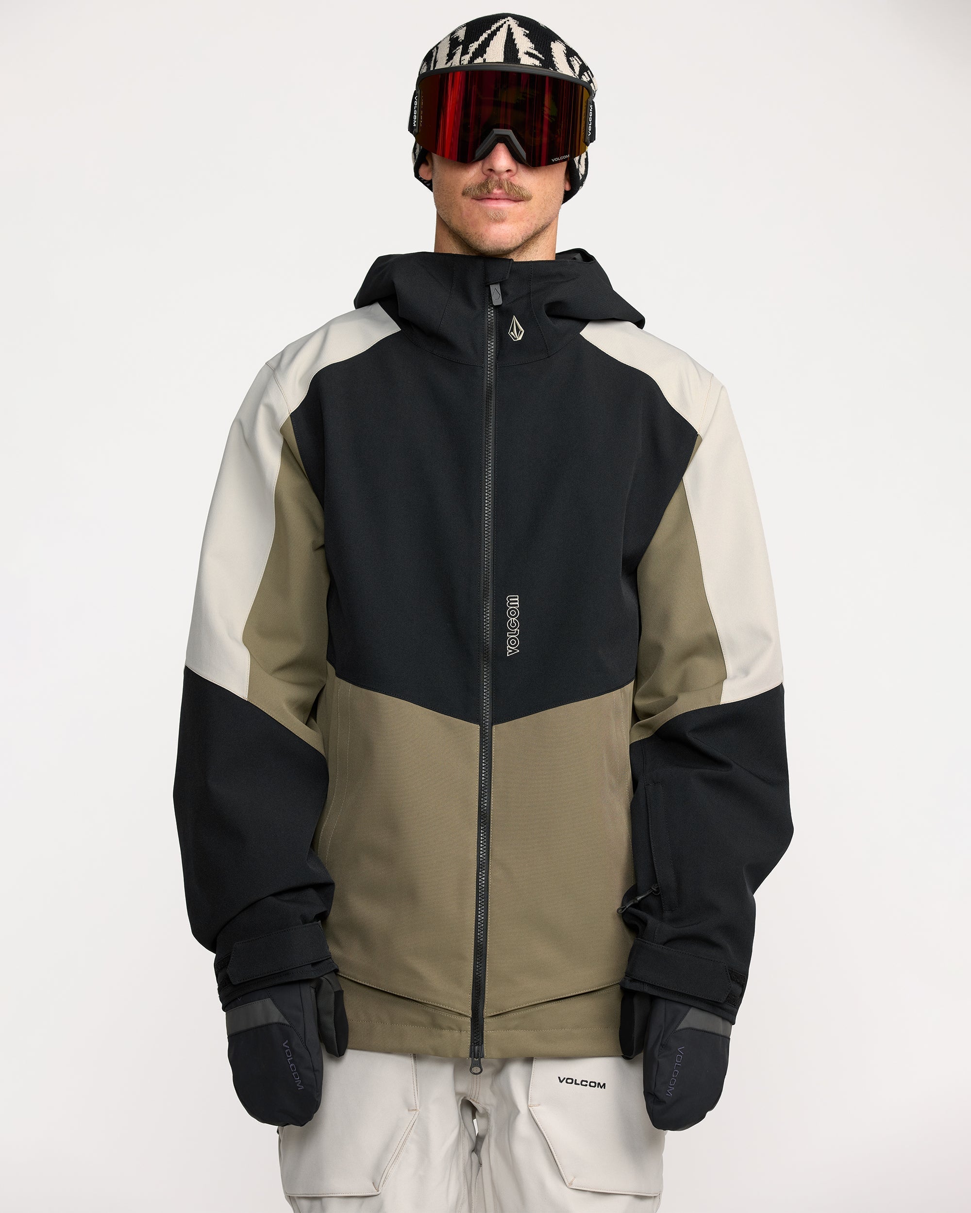 Brighton Full Zip Jacket - Military - Men - Volcom EU – Volcom