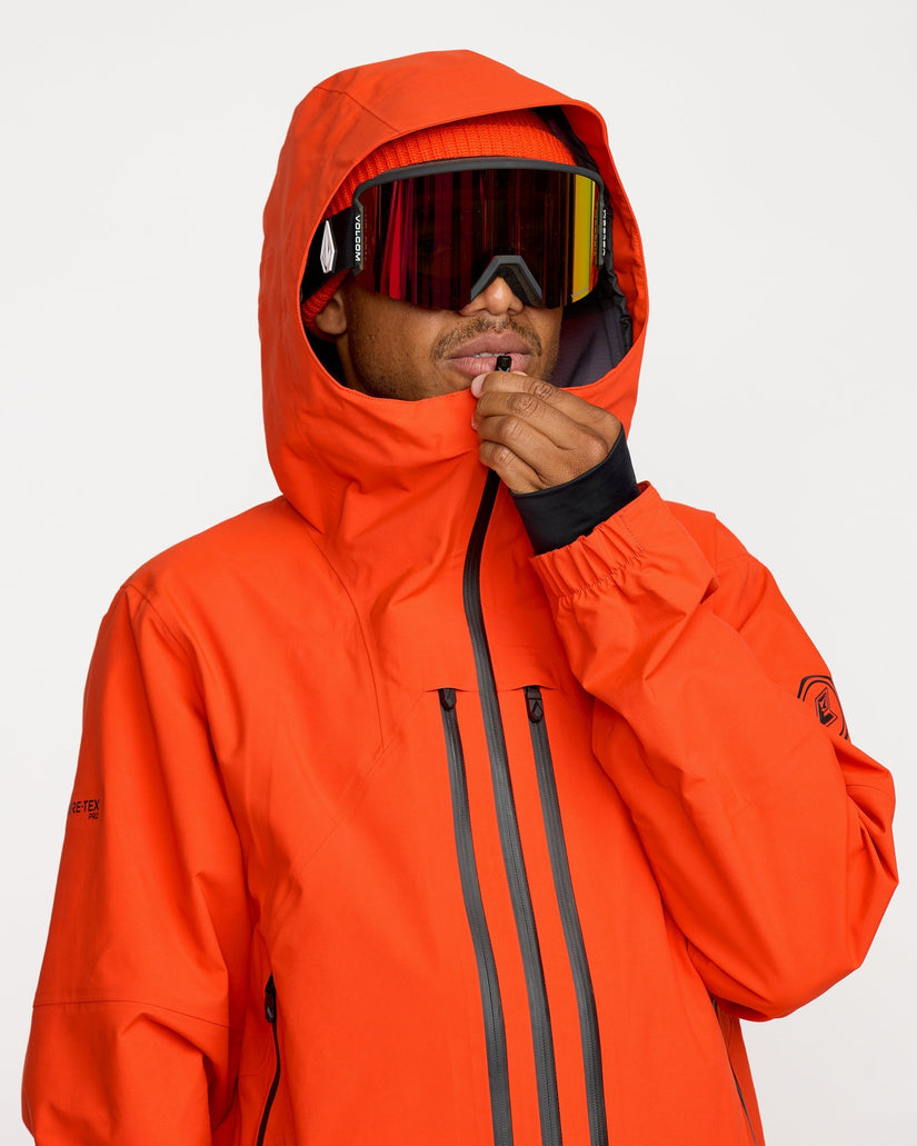 Anyox Guide Gore-tex Pro Shell Jacket - Orange Shock