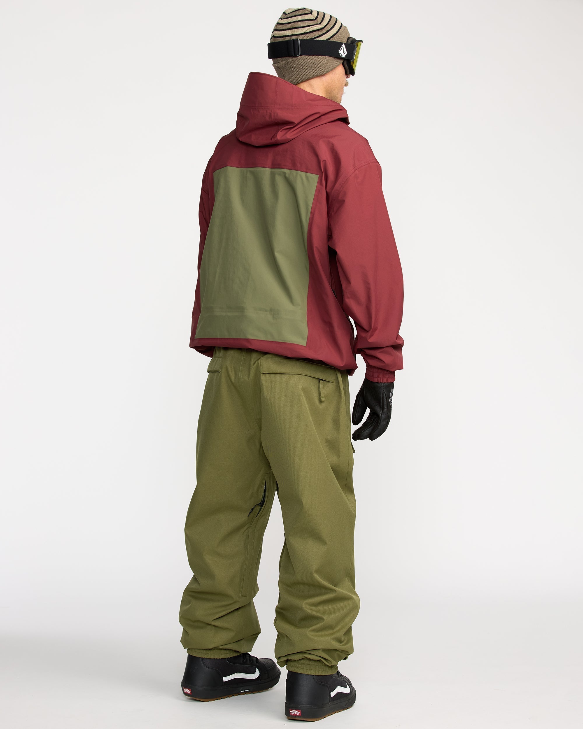 Arthur 3L Jacket - Burnt Red - Men - Volcom UK – Volcom United Kingdom