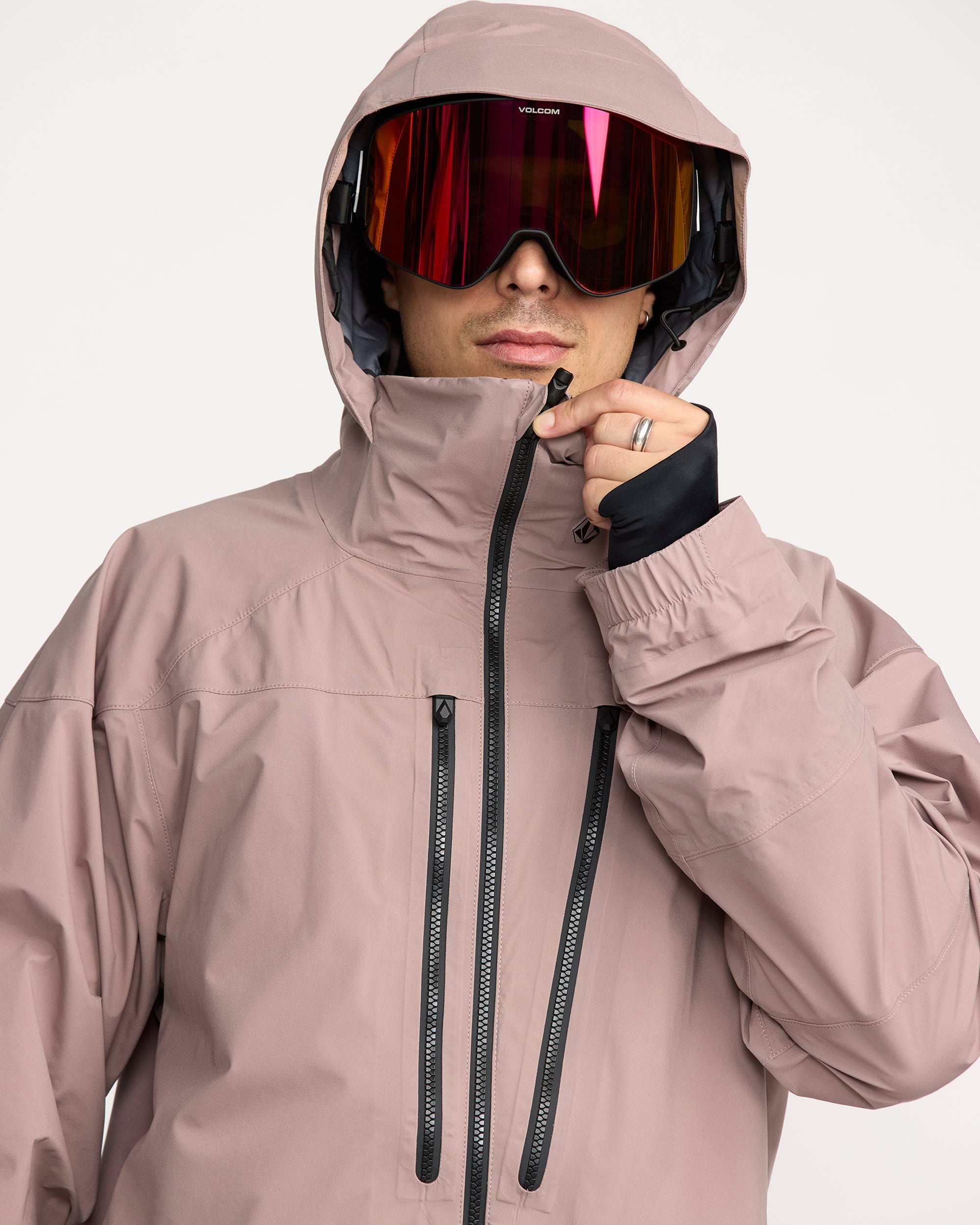 Guch Stretch Gore-tex Jacket - Mauve - Men - Volcom UK – Volcom