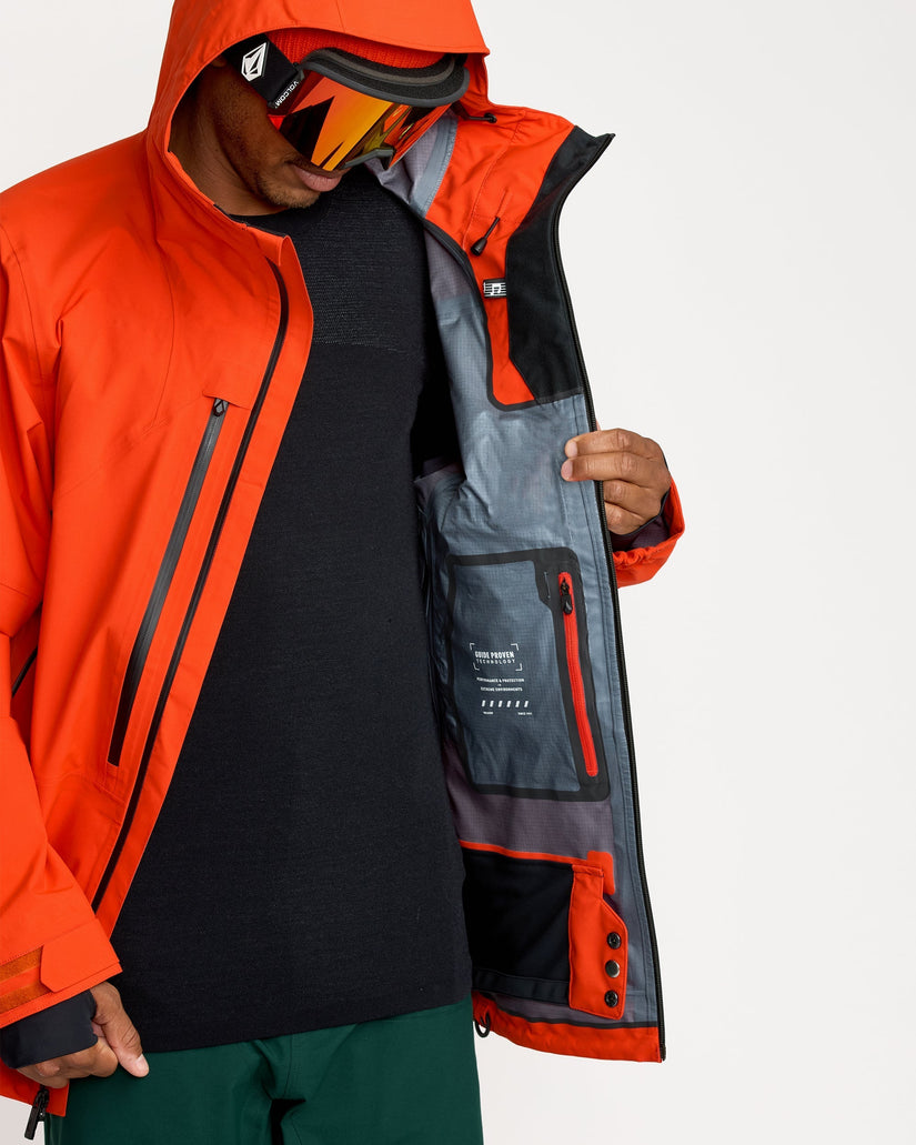Anyox Guide Gore-tex Pro Shell Jacket - Orange Shock