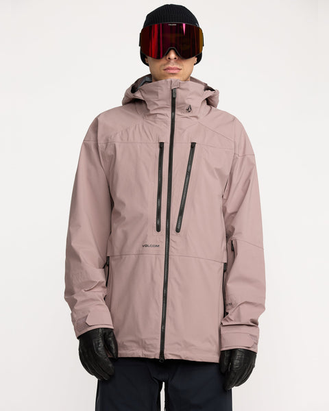 Guch Stretch Gore-tex Jacket - Mauve - Men - Volcom UK