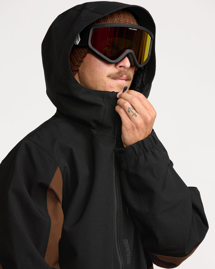 Brighton Full Zip Jacket - Brown