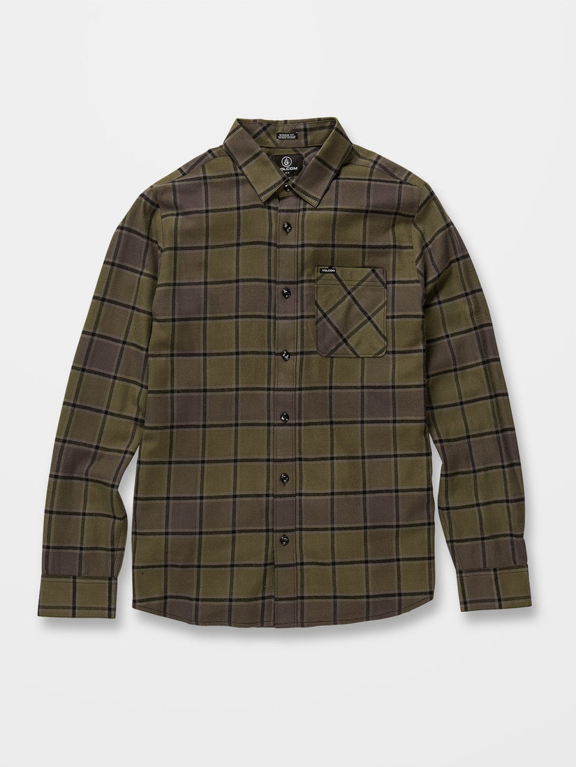 Caden Plaid Shirt - MILITARY (A0532203_MIL) [10]