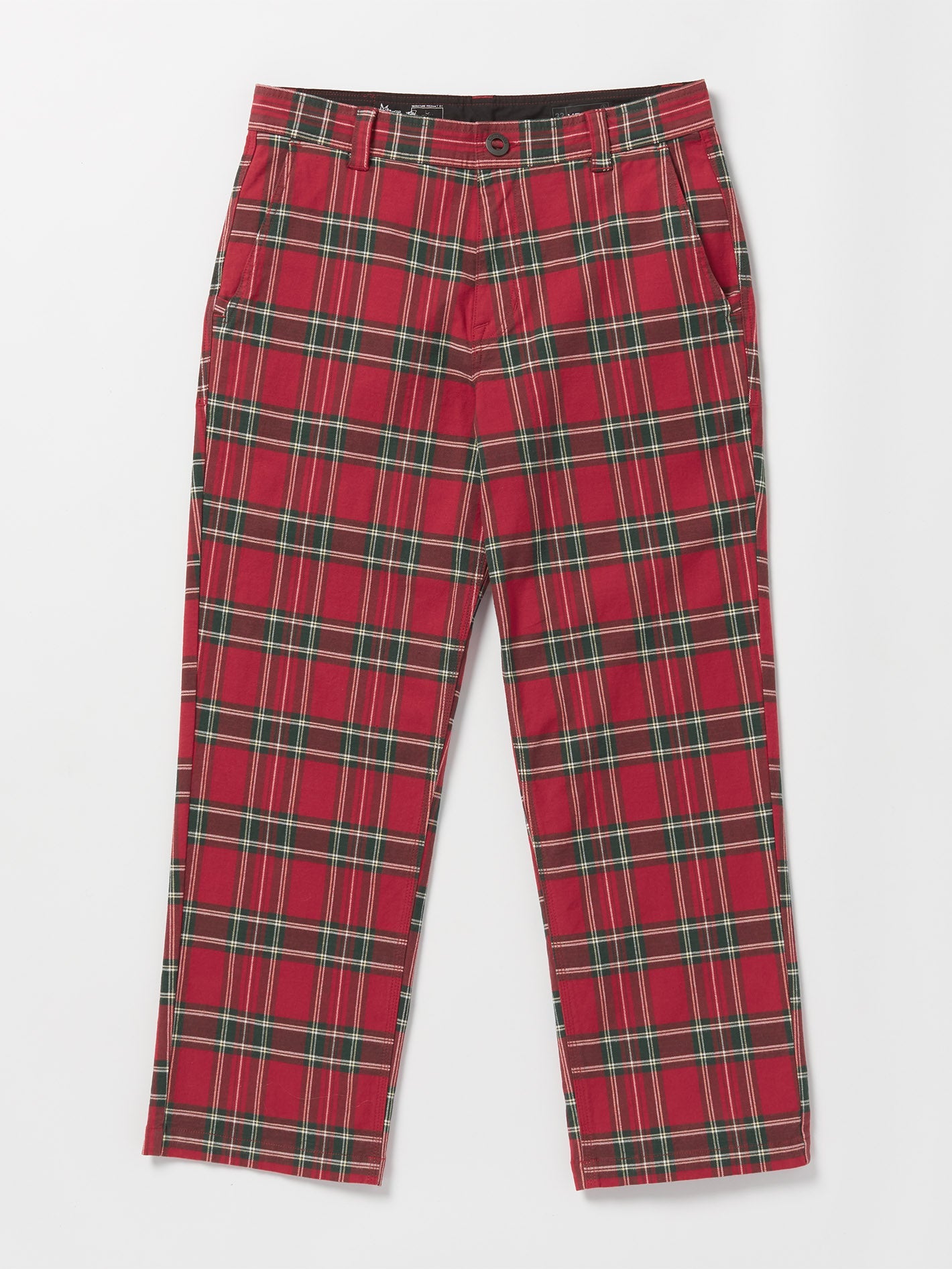 Volcom Ent Noa Deane Trousers PLAID Men Volcom UK