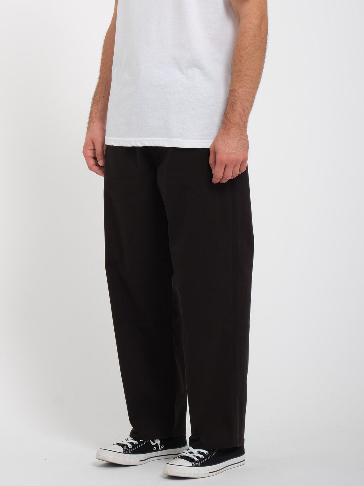 OUTER SPACED CASUAL PANT (A1212306_BLK) [F]