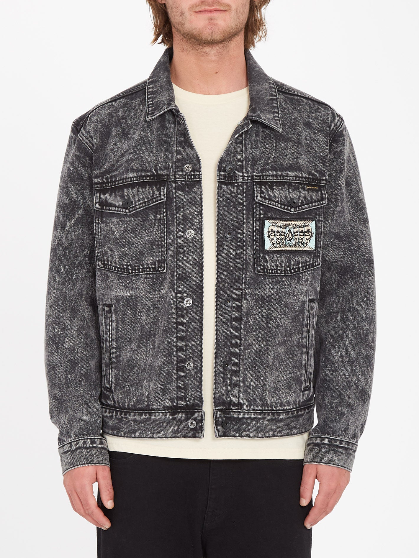 Mind Invasion Jacket - BLACK - Men - Volcom UK – Volcom United Kingdom