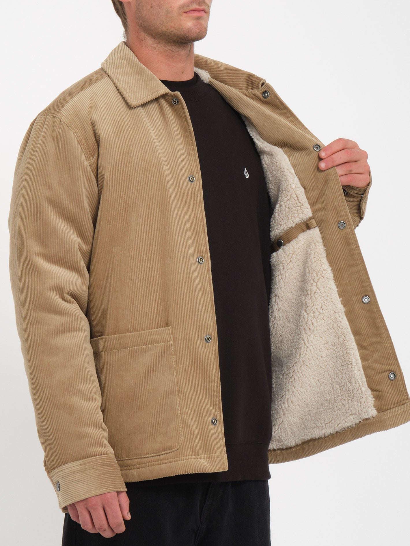 Benvord Ii Jacket - KHAKI - Men - Volcom UK – Volcom United Kingdom