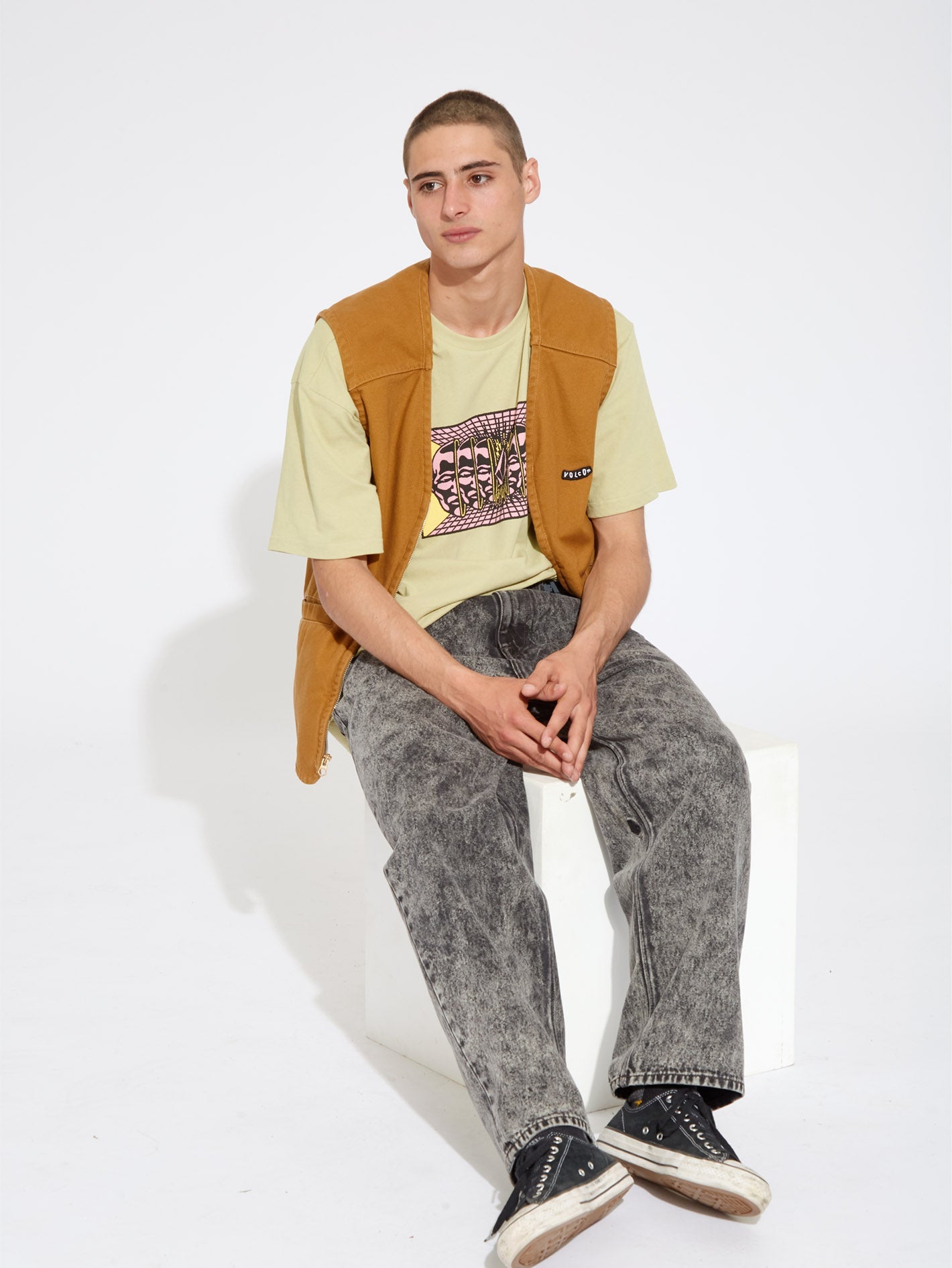 Vester Vest - RUBBER - Men - Volcom UK – Volcom United Kingdom