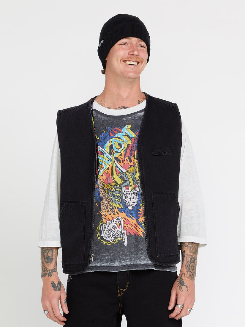 SKATE VITALS COLLIN P VEST (A1842300_BLK) [05]