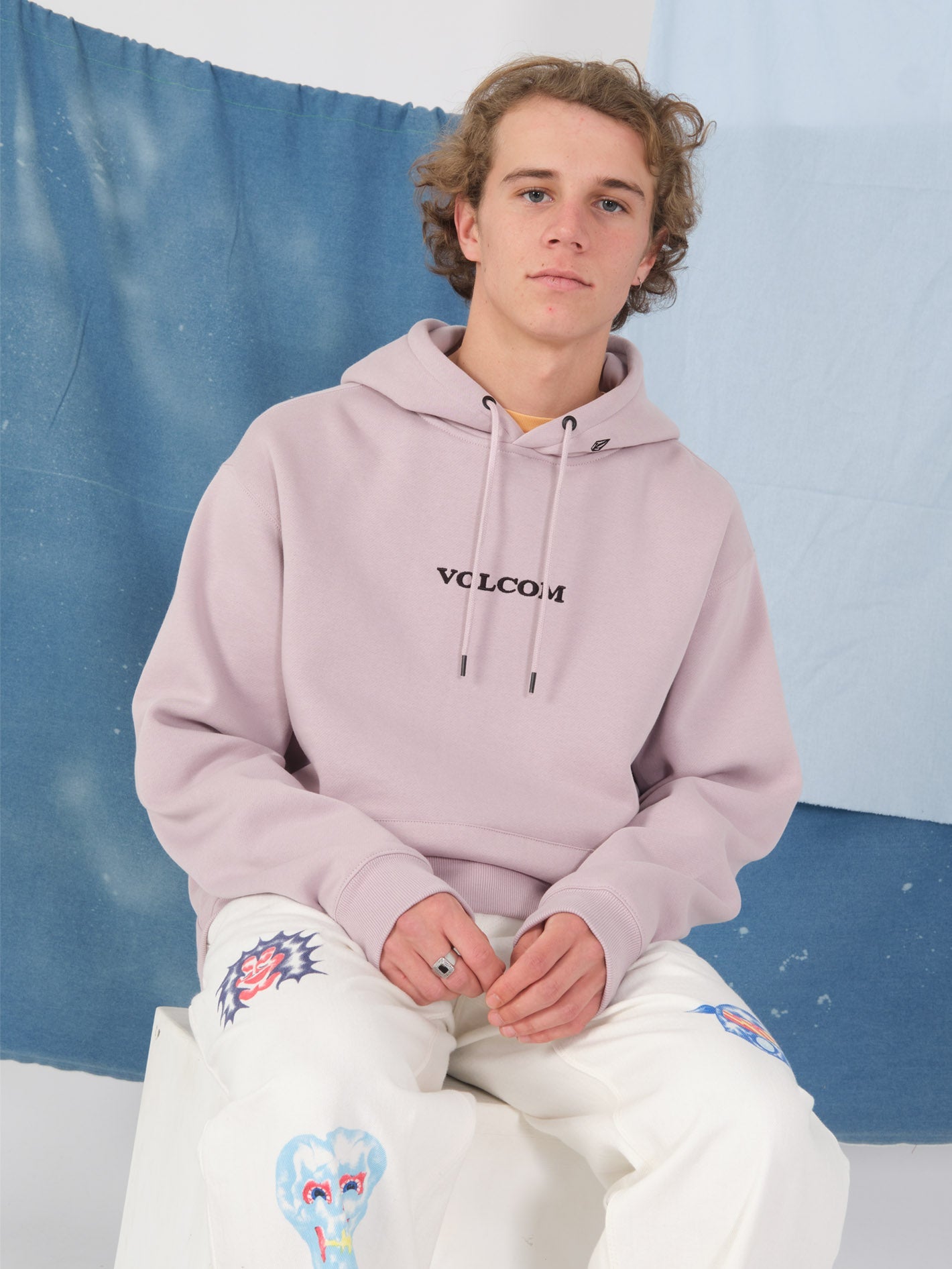 uko634 Volcom Stone Hoodie - IRIS PURPLE - Men - Volcom UK – Volcom