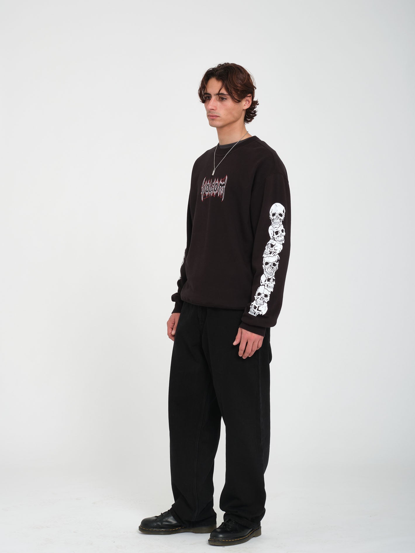 Stone Lord Sweatshirt - BLACK - Men - Volcom UK – Volcom United