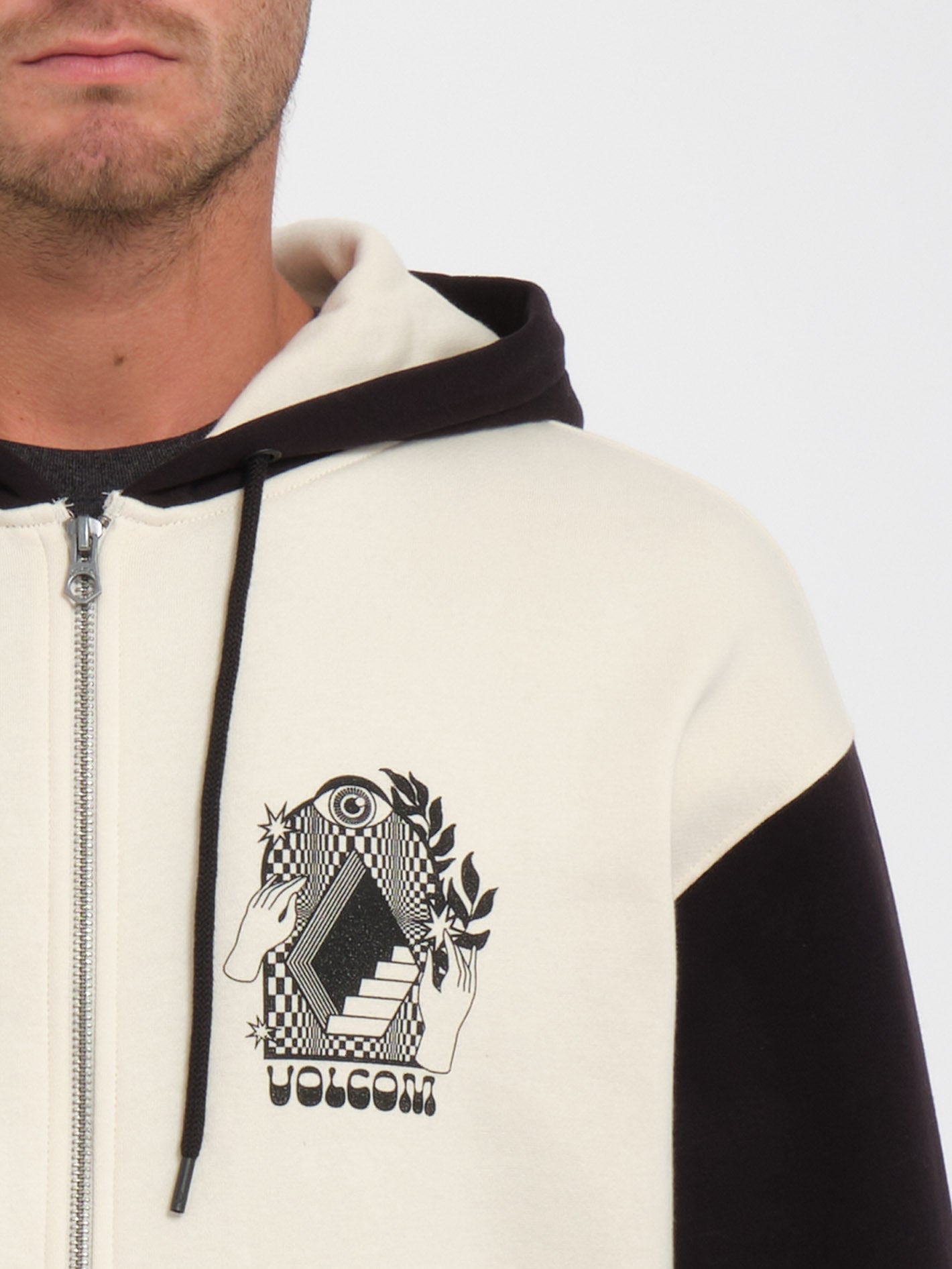 Watanite Zip Hoodie - DIRTY WHITE - Men - Volcom UK – Volcom