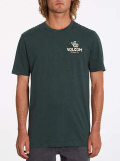Psychedaisy T-shirt - CEDAR GREEN (A5032201_CDG) [B]