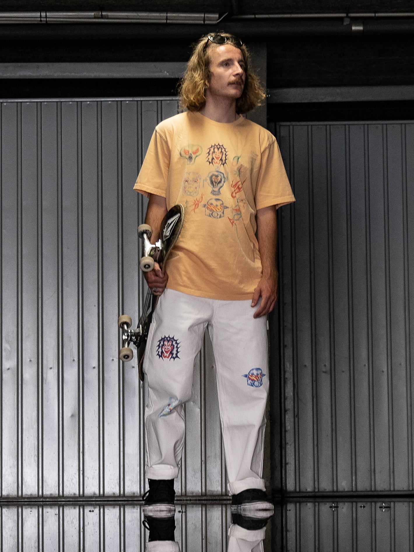 Sam Ryser T-shirt - FLASH ORANGE - Men - Volcom UK – Volcom United Kingdom