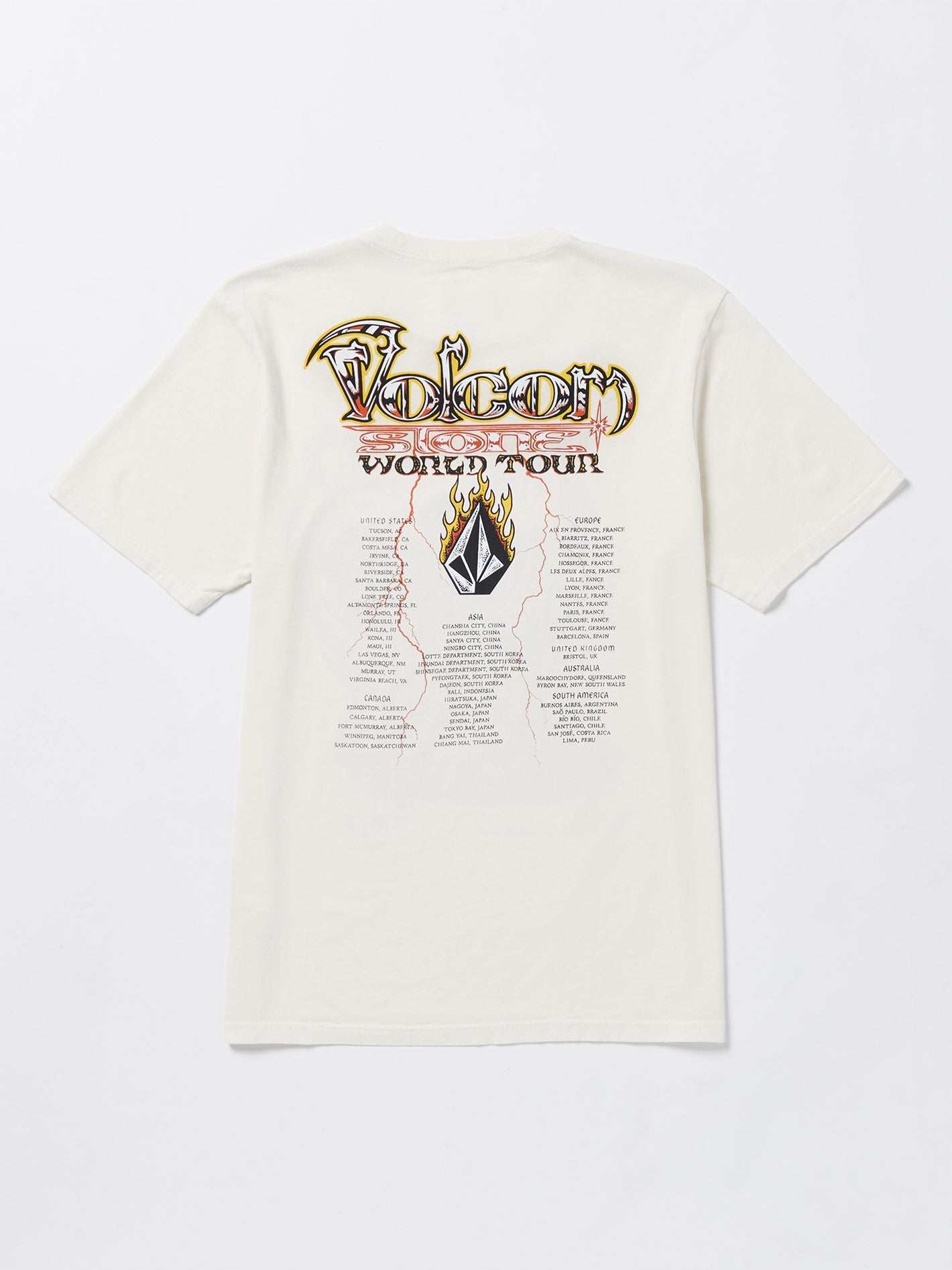 Stone Ghost T-shirt - OFF WHITE - Men - Volcom UK – Volcom