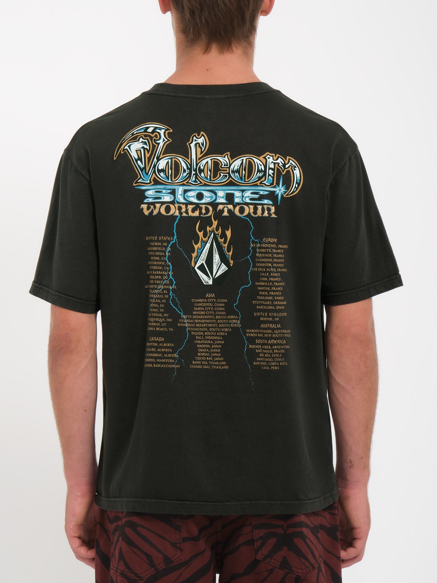 Stone Ghost T-shirt STEALTH Men Volcom UK – Volcom United