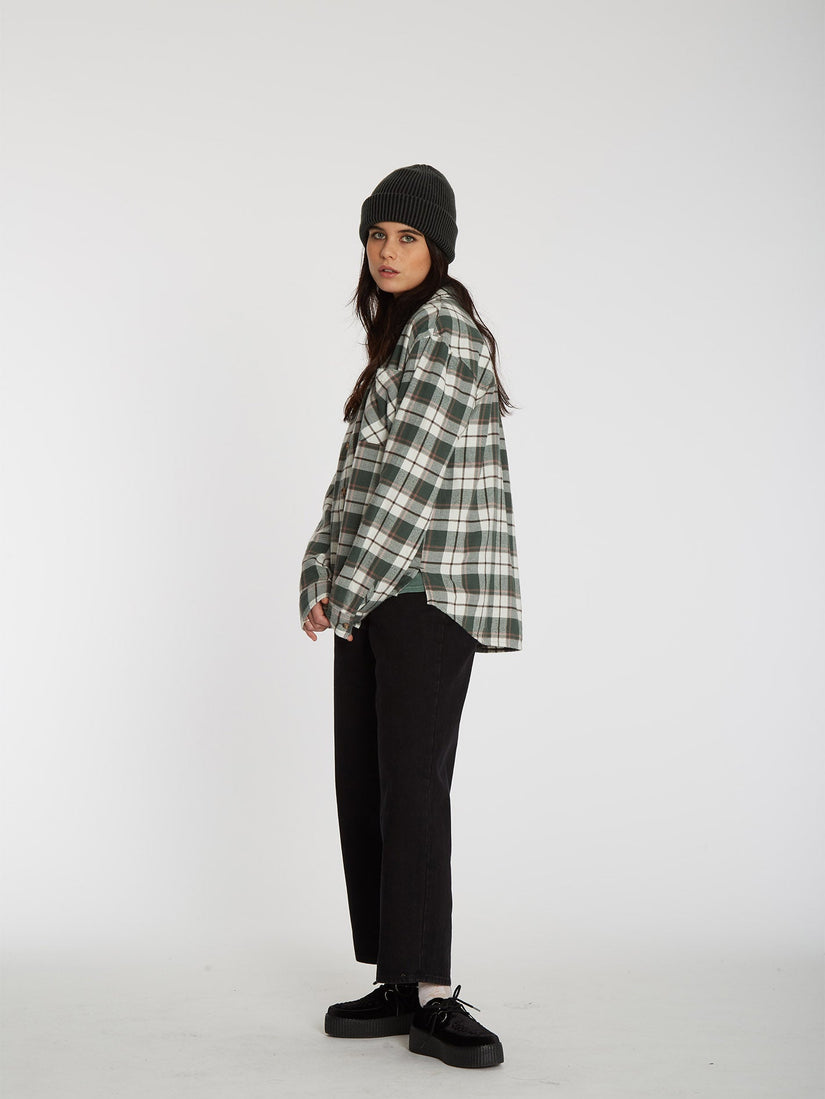 Plaid To Meet U Shirt - DARK PINE (B0512100_DPN) [12]