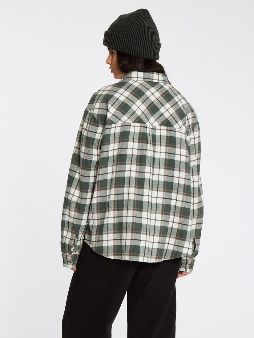 Plaid To Meet U Shirt - DARK PINE (B0512100_DPN) [B]
