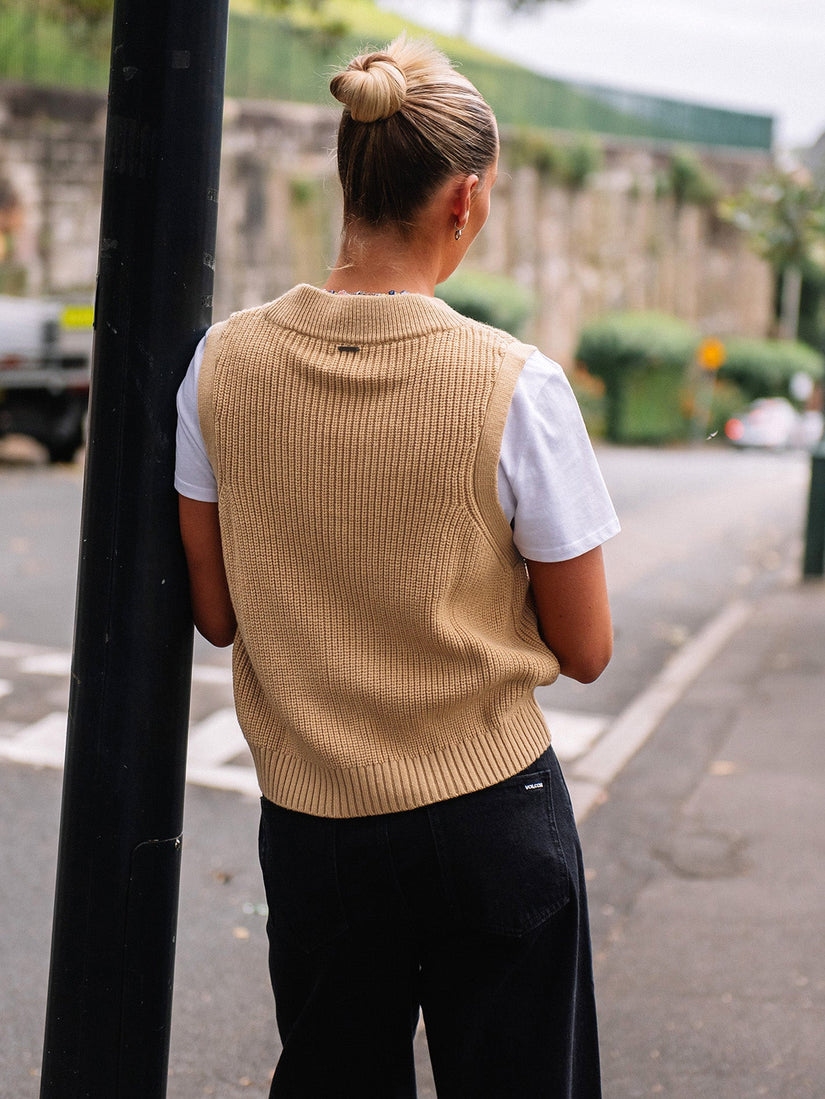 In Vestible Sweater - HAZELNUT (B0732202_HZL) [B]