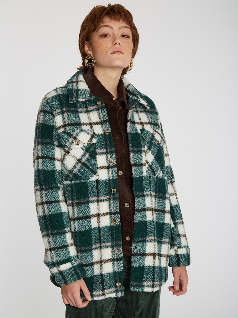 Silent Sherpa Jacket - DARK PINE (B1512105_DPN) [11]