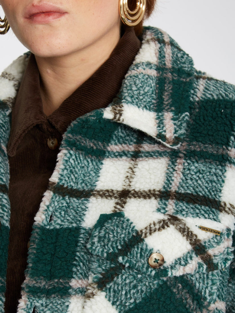 Silent Sherpa Jacket - DARK PINE (B1512105_DPN) [3]