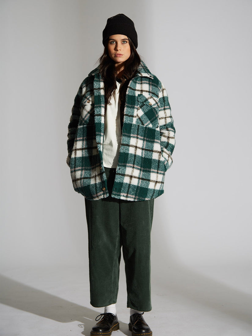 Silent Sherpa Jacket - DARK PINE (B1512105_DPN) [B]