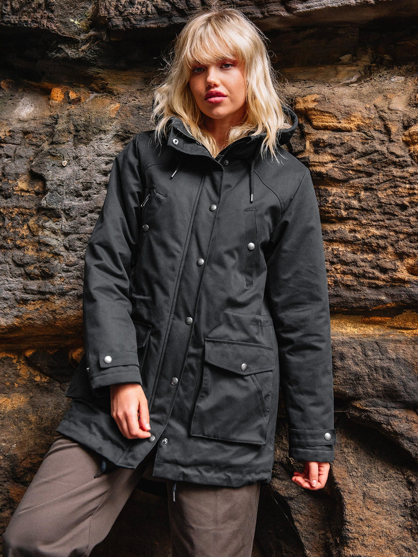 Walk On By 5K Parka BLACK