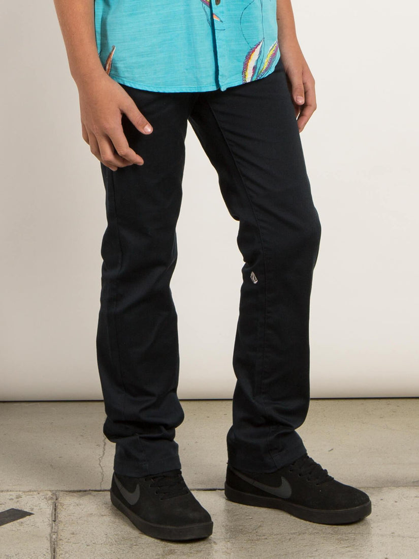 Frickin Modern Stretch Trousers - DARK NAVY - (BOYS)