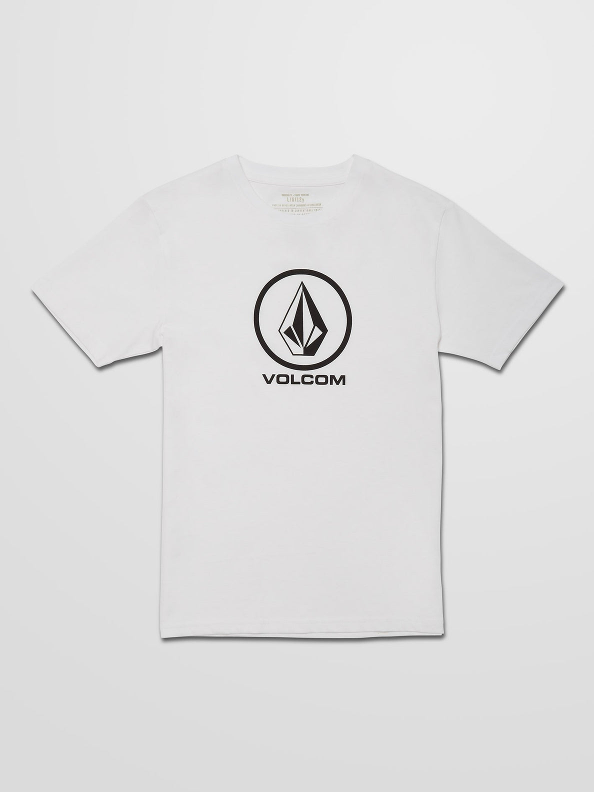 Circle Stone T-shirt - WHITE - (BOYS) (C3532110_WHT) [F]