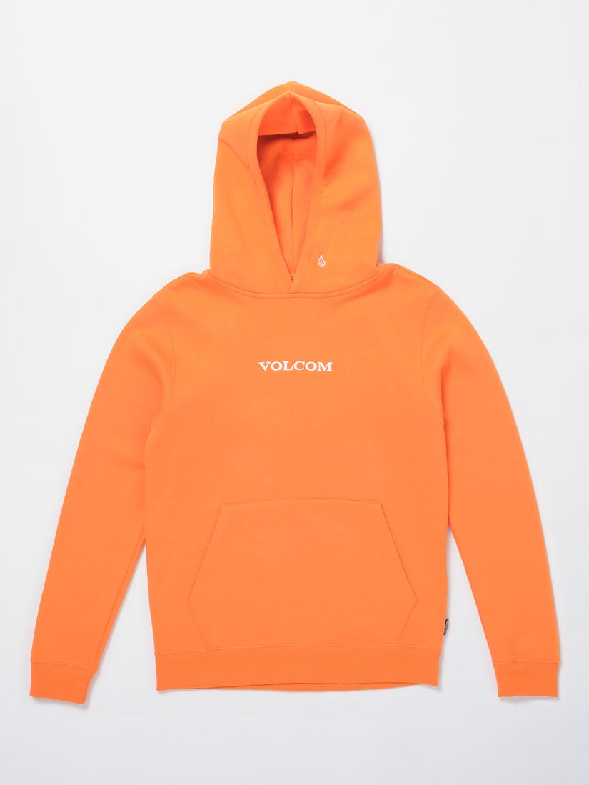 Volcom Stone Hoodie CARROT (KIDS) CARROT S - Main Image