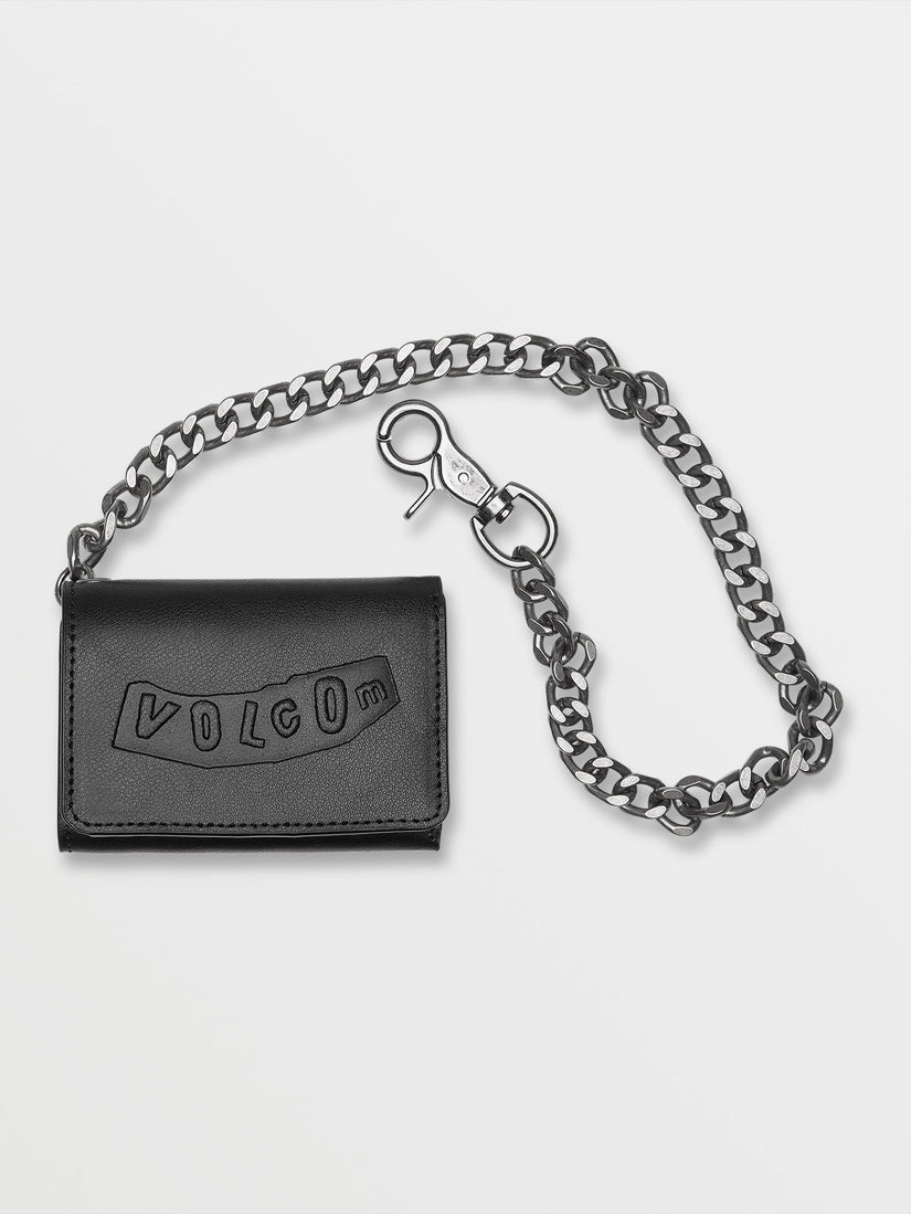 PISTOL LEATHER WALLET (D6012400_BLK) [F]