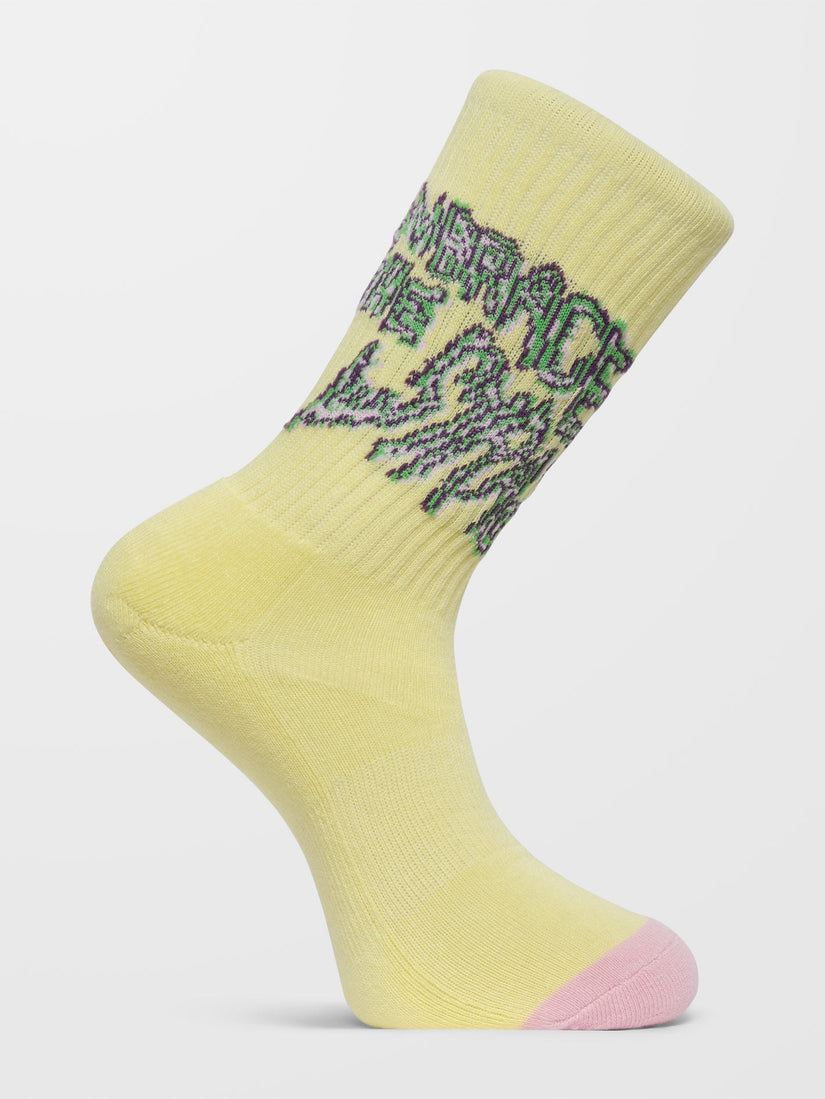 Tetsunori Socks - AURA YELLOW (D6312405_AUR) [B]