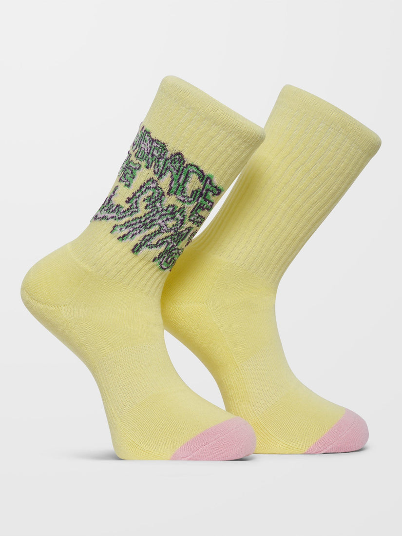 Tetsunori Socks - AURA YELLOW (D6312405_AUR) [F]