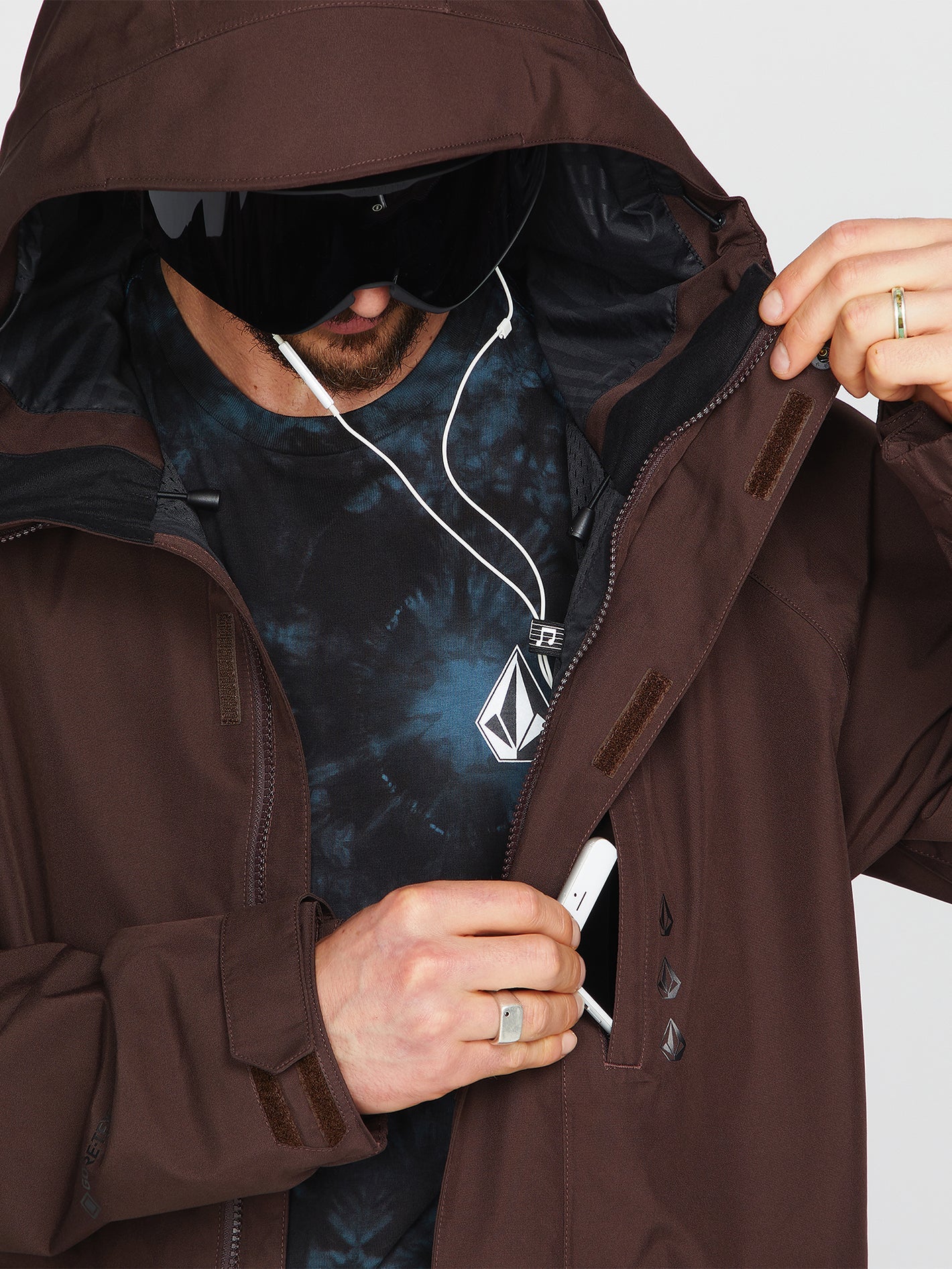 Dua Insulated Gore-Tex Jacket - Brown | Volcom United Kingdom