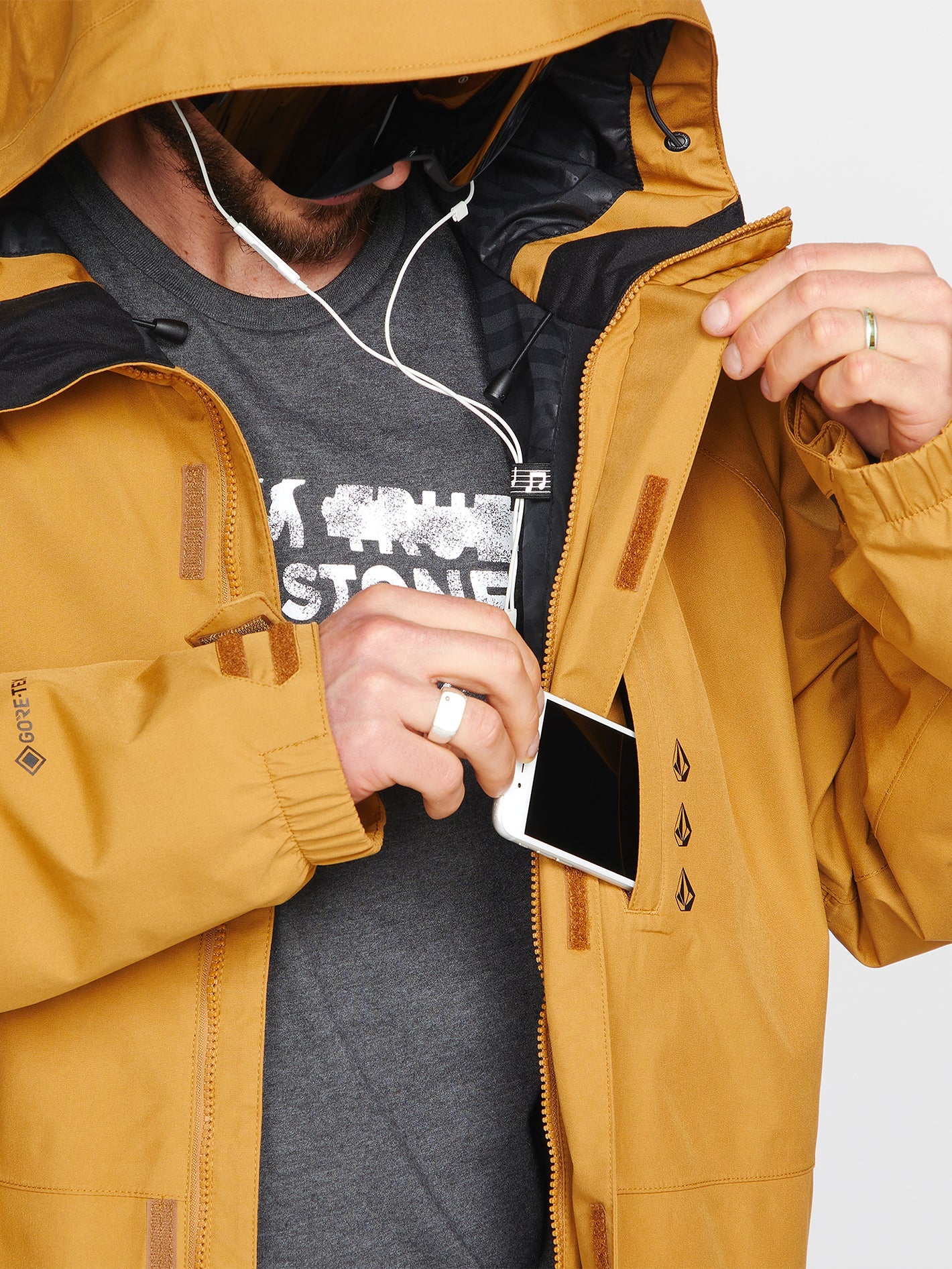 Dua Insulated Gore-Tex Jacket - Caramel | Volcom United Kingdom