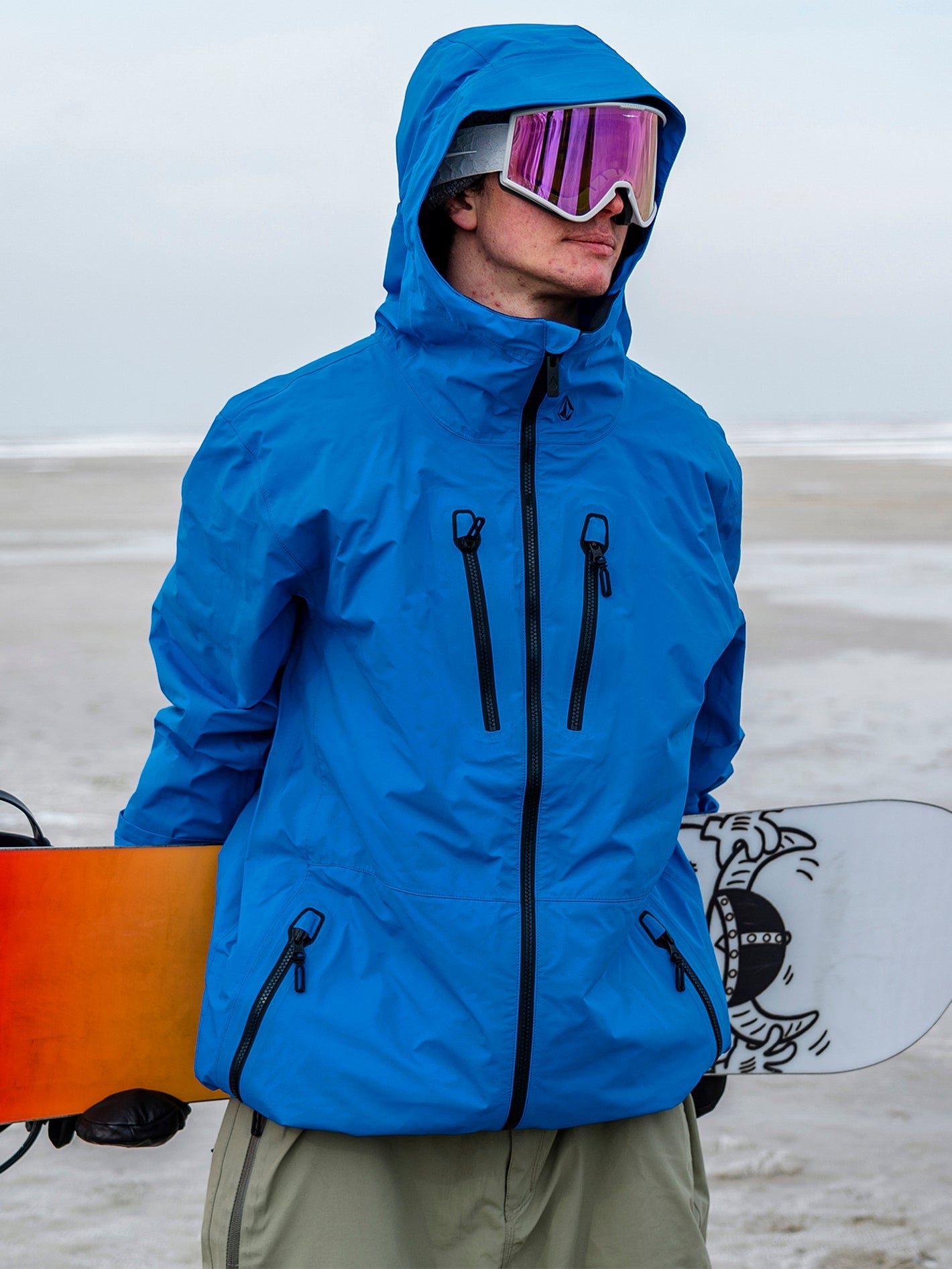 Tds Infrared Gore-Tex Jacket - ELECTRIC BLUE - Men - Volcom UK