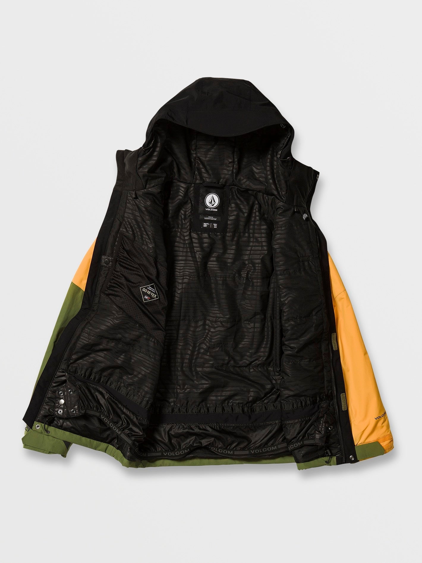L Insulated Gore-Tex Jacket - GOLD - Men - Volcom UK – Volcom