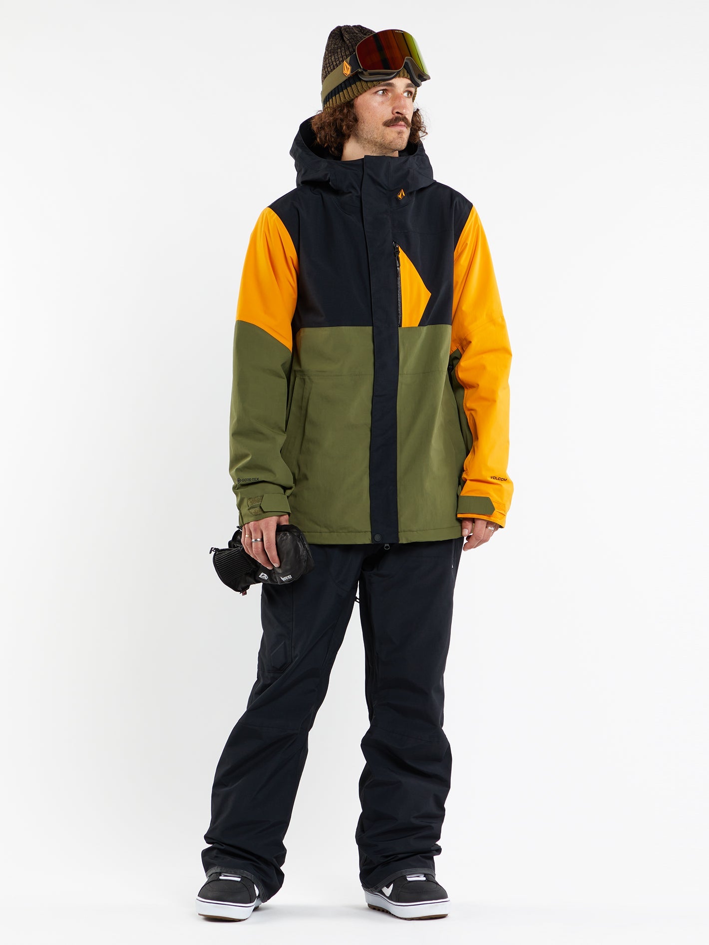 L Insulated Gore-Tex Jacket - GOLD - Men - Volcom UK – Volcom