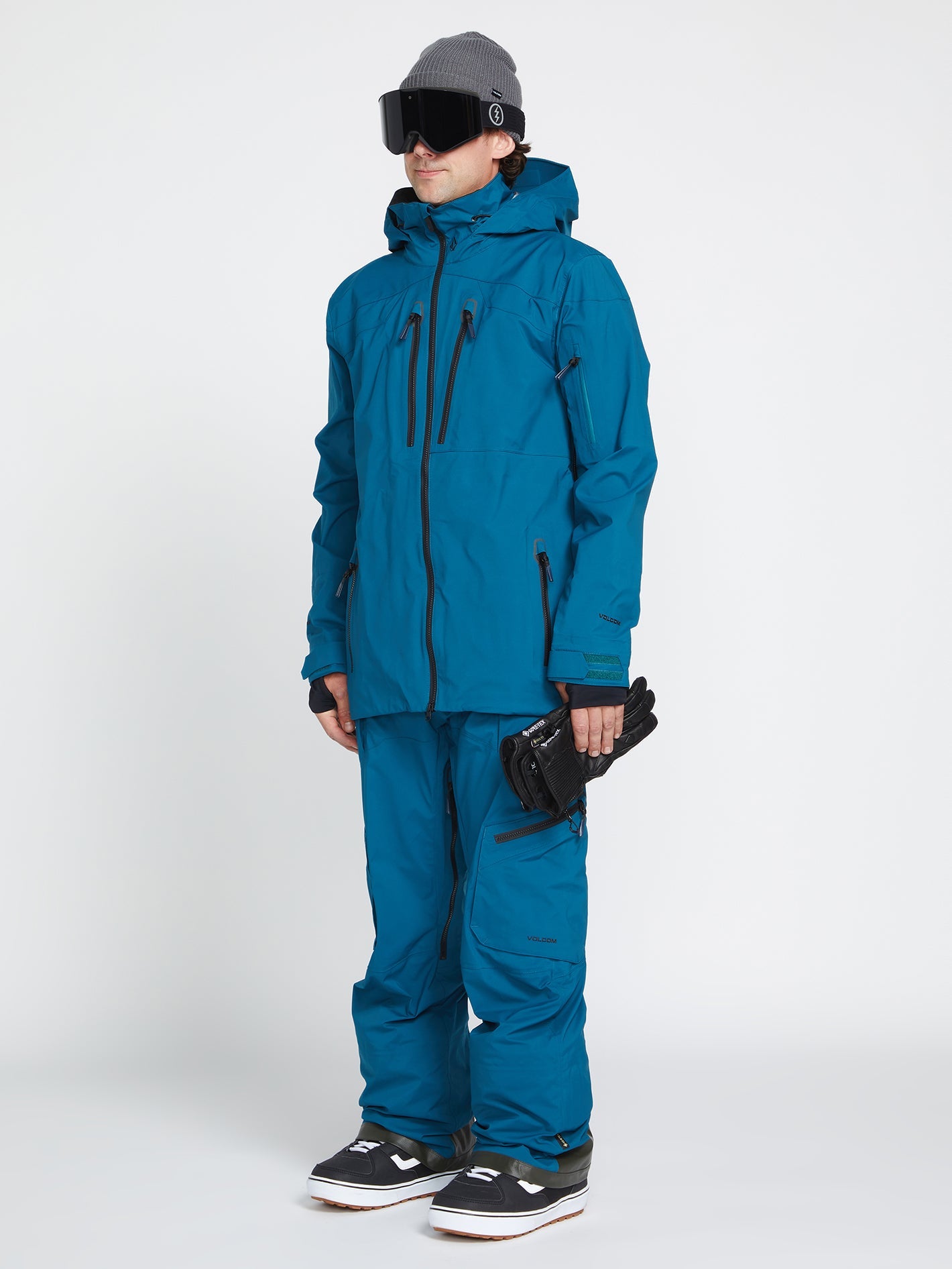 Guch Stretch Gore-Tex Jacket - Slate Blue | Volcom United Kingdom