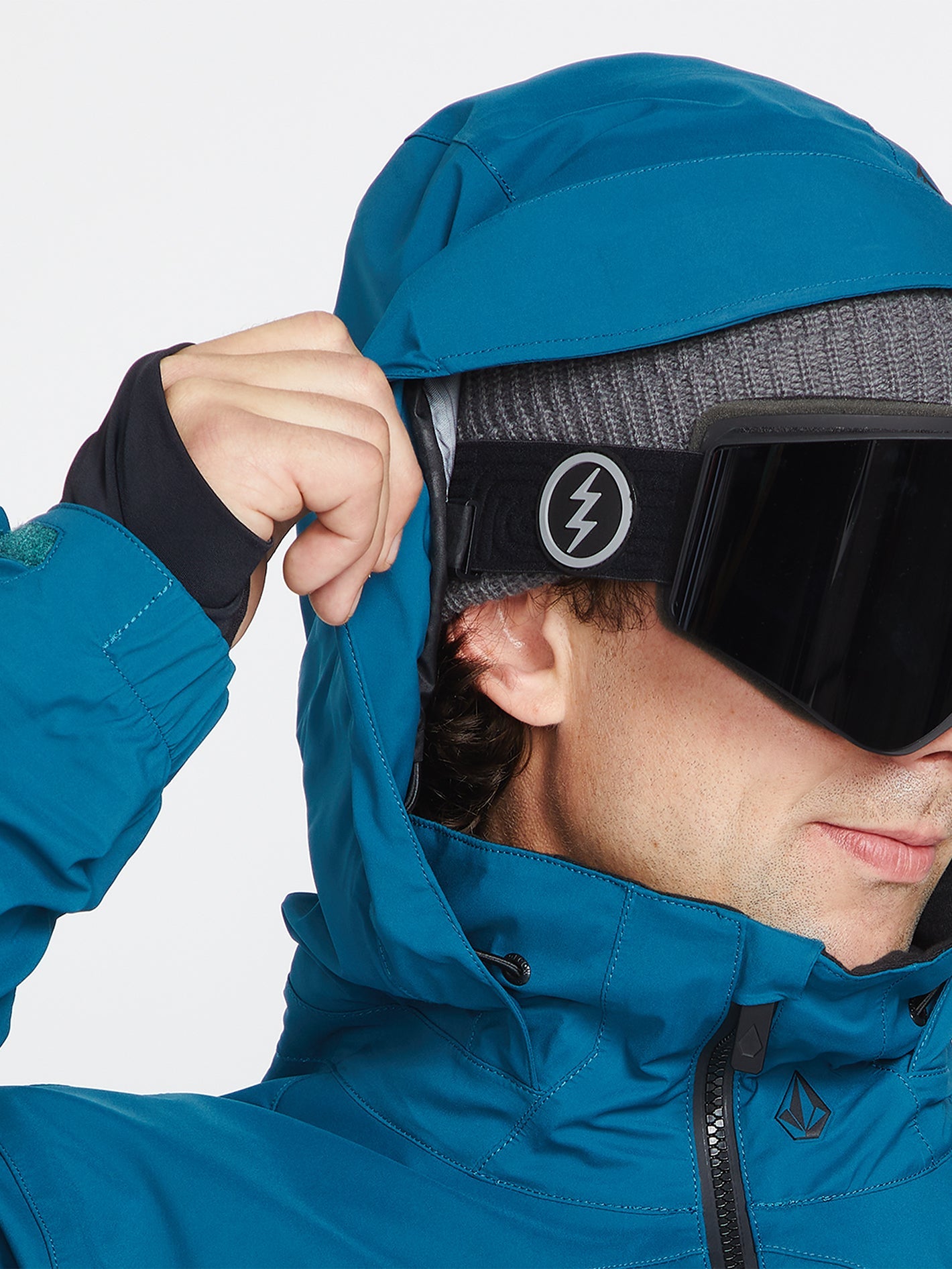 Guch Stretch Gore-Tex Jacket - Slate Blue | Volcom United Kingdom