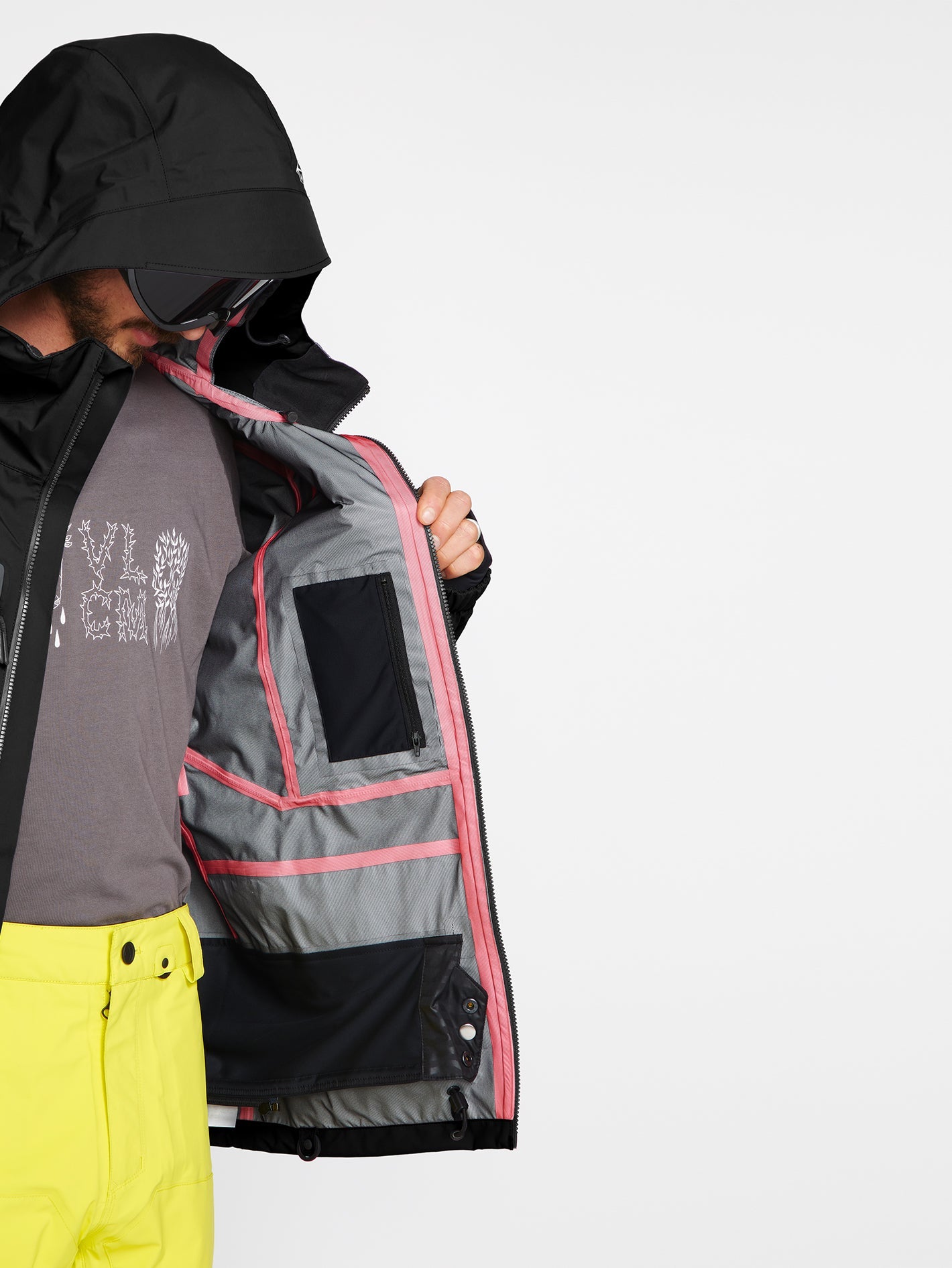 Guide Gore-Tex Jacket - Black | Volcom United Kingdom